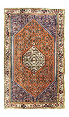 Alfombra persa - Bidjar - 220 x 134 cm - óxido