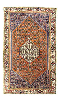 Alfombra persa - Bidjar - 220 x 134 cm - óxido