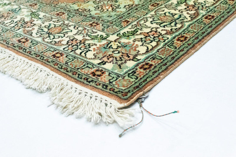 Alfombra de seda - Seda de Cachemira - 183 x 129 cm - beige