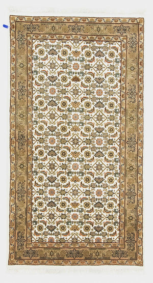 Alfombra persa - Bidjar - 166 x 90 cm - beige