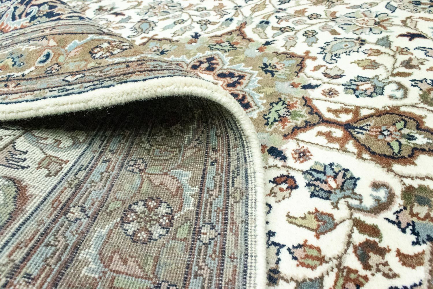 Alfombra persa - Bidjar - 242 x 168 cm - beige