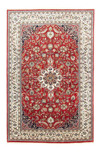 Alfombra oriental - 297 x 198 cm - rojo