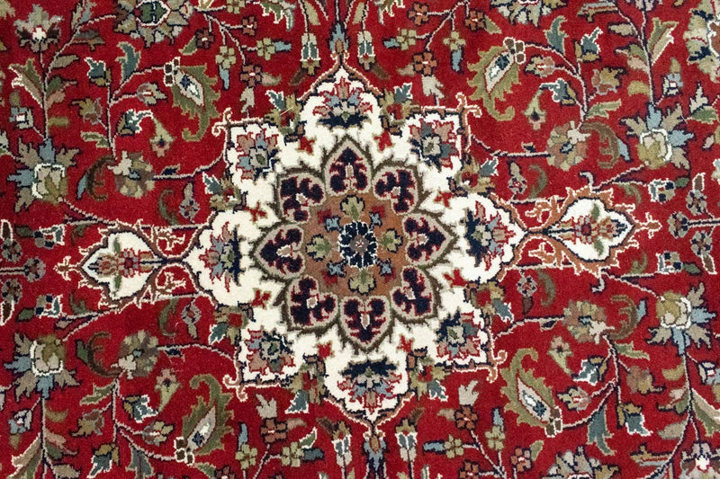 Alfombra oriental - 297 x 198 cm - rojo