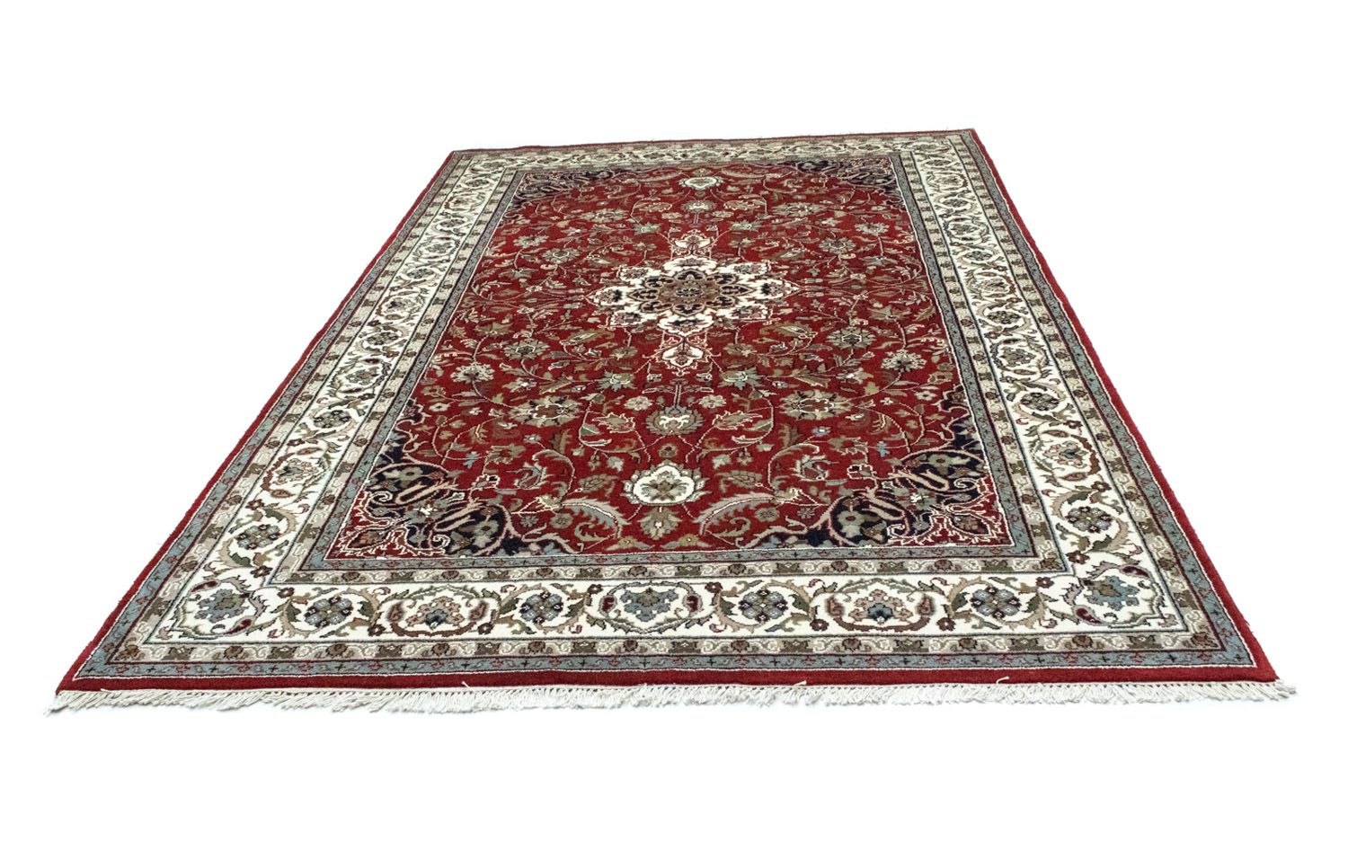 Alfombra oriental - 297 x 198 cm - rojo