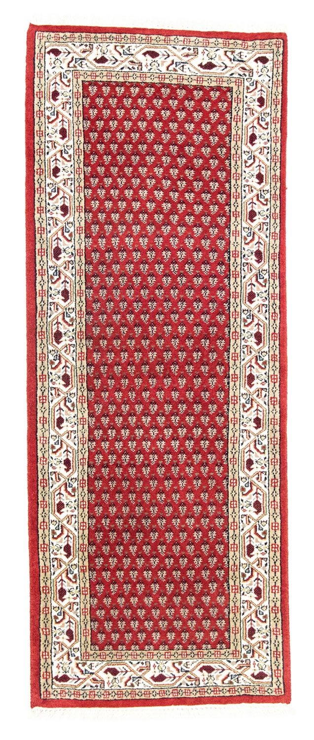 Alfombra de pasillo Alfombra persa - Mir - 199 x 76 cm - rojo