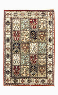 Alfombra persa - Nómada - 203 x 142 cm - multicolor