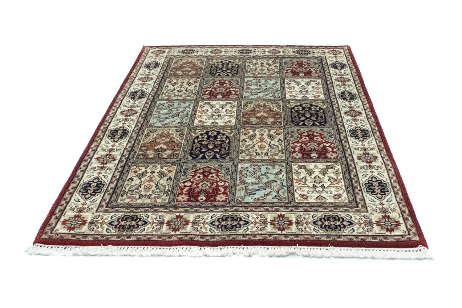 Alfombra persa - Nómada - 203 x 142 cm - multicolor
