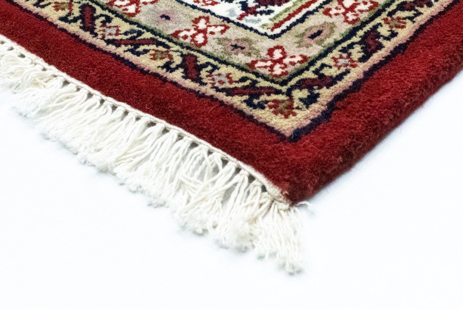 Alfombra persa - Bidjar - 181 x 122 cm - rojo