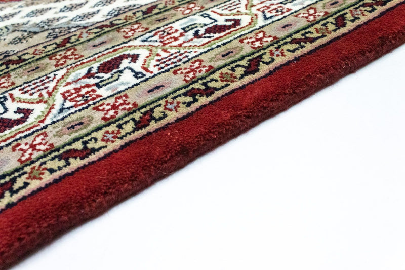 Alfombra persa - Bidjar - 181 x 122 cm - rojo