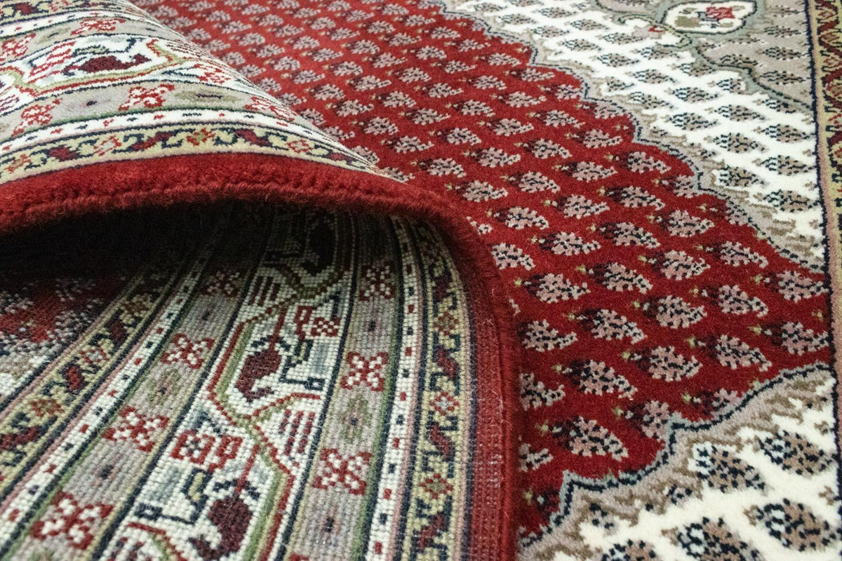 Alfombra persa - Bidjar - 200 x 141 cm - rojo
