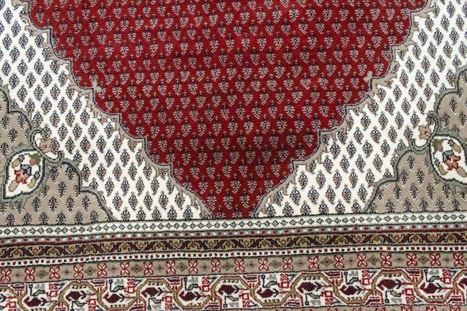 Alfombra persa - Bidjar - 299 x 197 cm - rojo