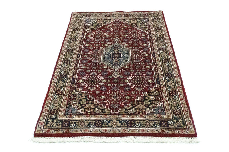 Alfombra persa - Bidjar - 162 x 90 cm - rojo