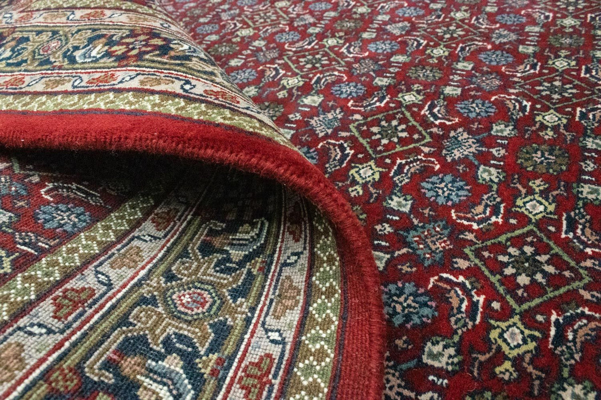 Alfombra persa - Bidjar - 232 x 169 cm - rojo