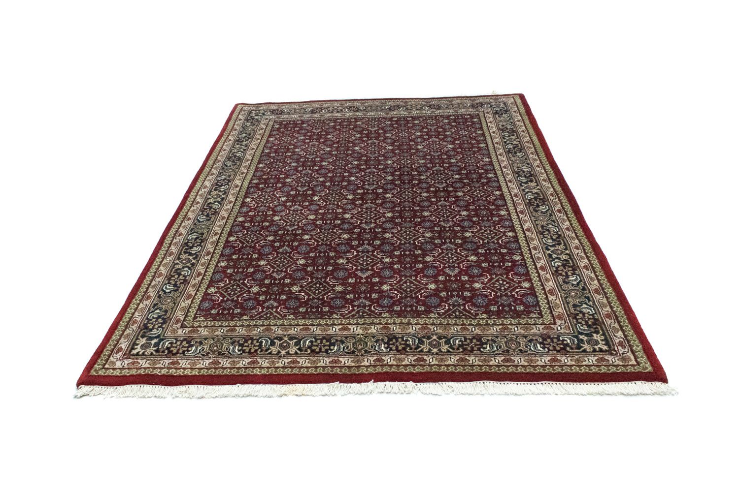 Alfombra persa - Bidjar - 232 x 169 cm - rojo