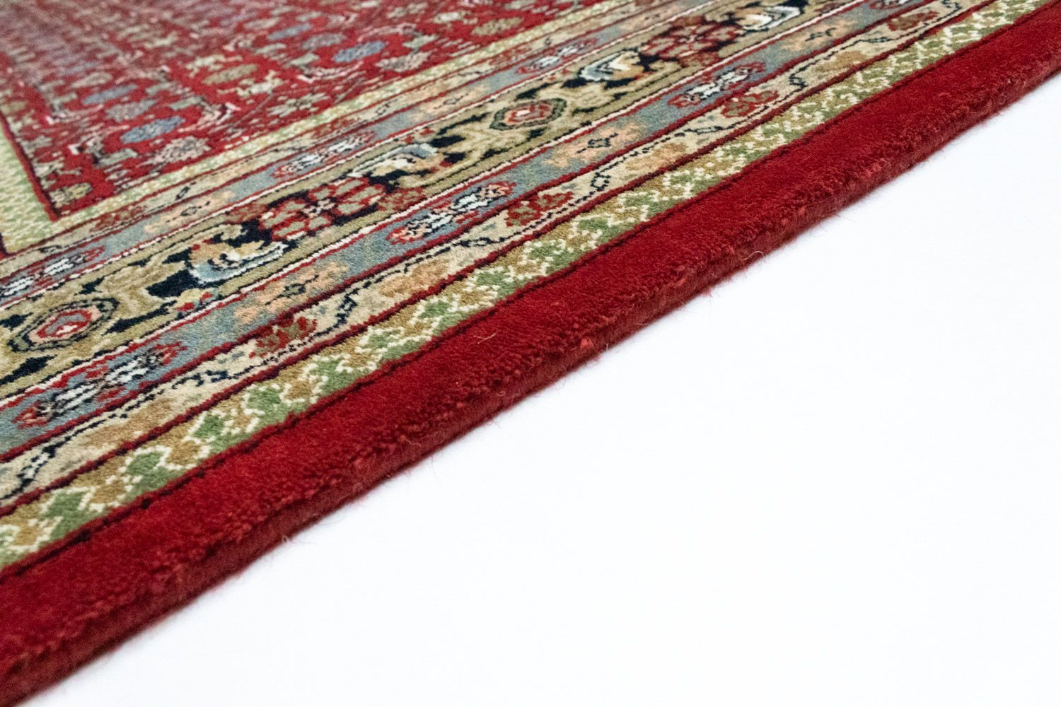 Alfombra persa - Bidjar - 298 x 194 cm - rojo