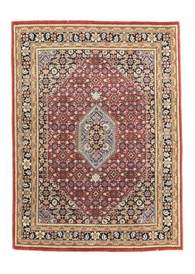 Alfombra persa - Bidjar - 201 x 152 cm - rojo