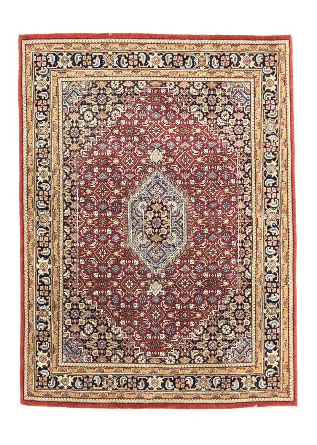 Alfombra persa - Bidjar - 201 x 152 cm - rojo