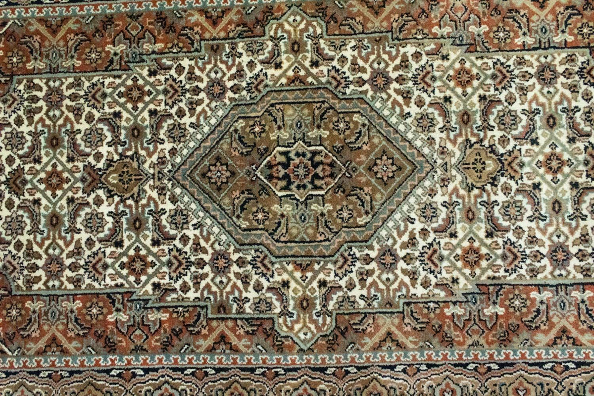 Alfombra persa - Bidjar - 161 x 91 cm - beige