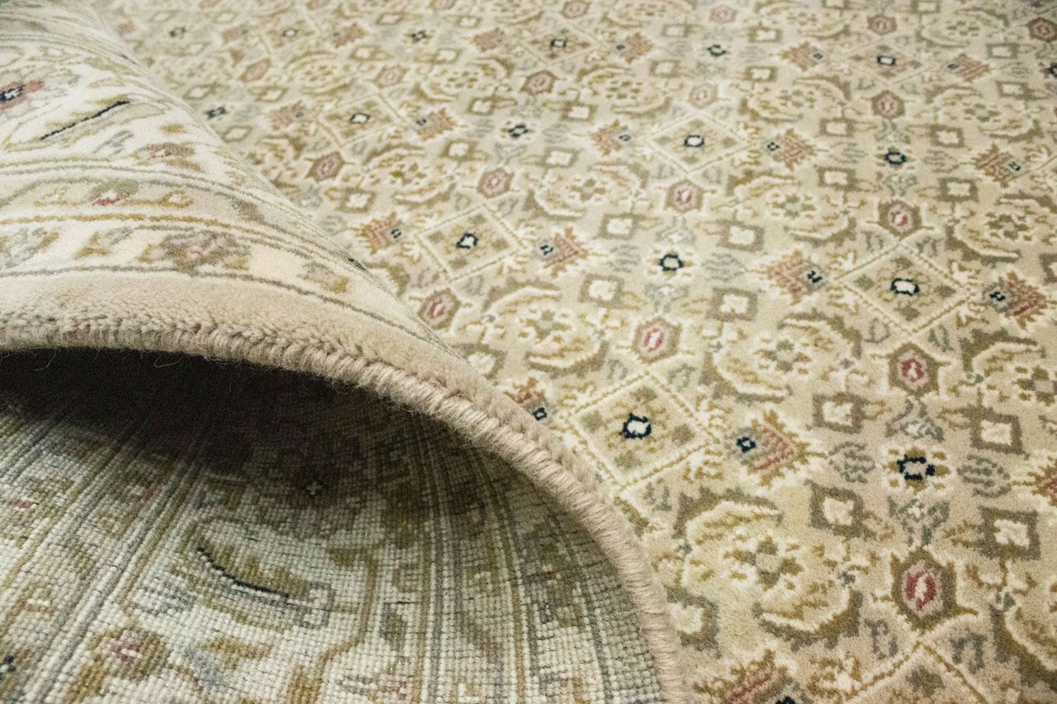 Alfombra persa - Bidjar - 237 x 167 cm - beige