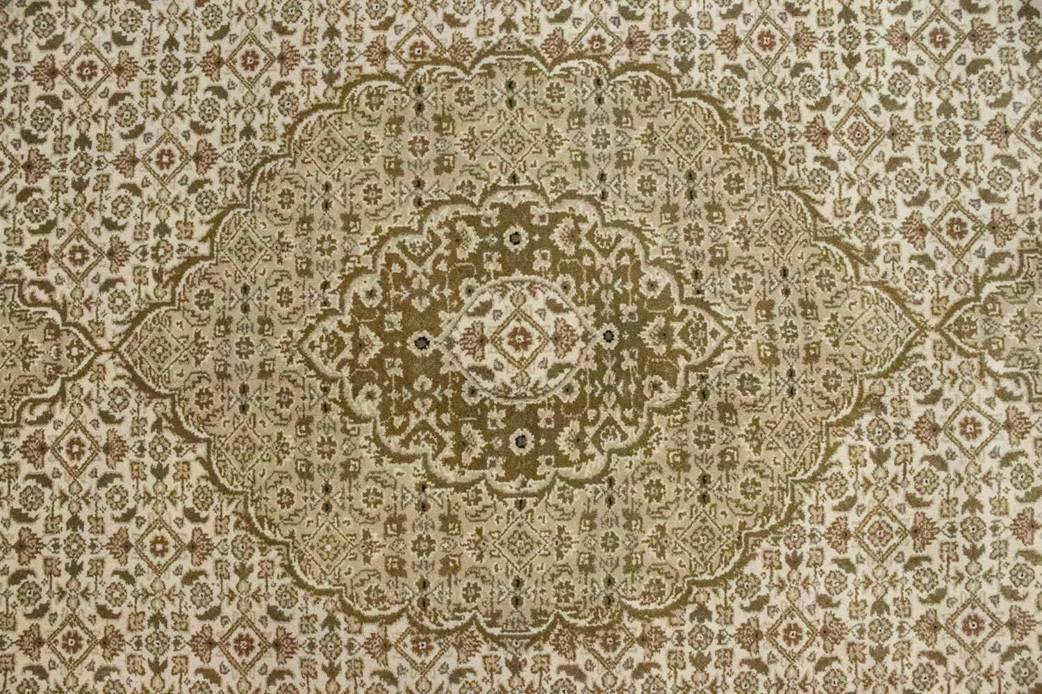 Alfombra persa - Bidjar - 295 x 203 cm - beige