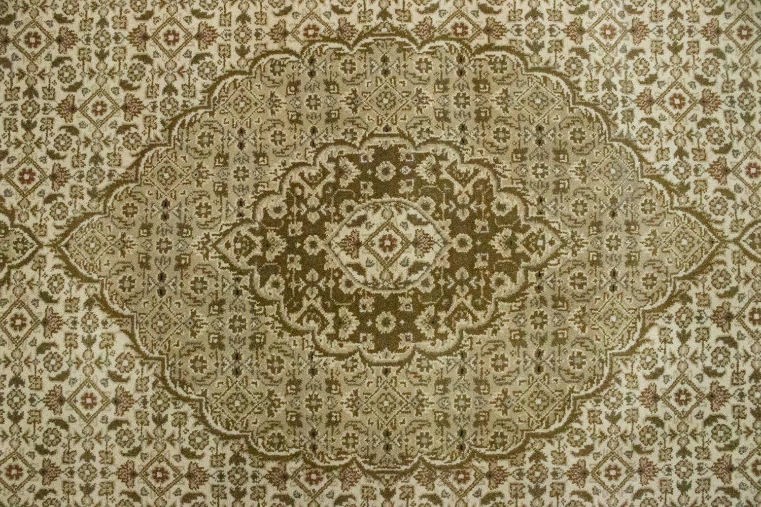 Alfombra persa - Bidjar - 297 x 201 cm - beige