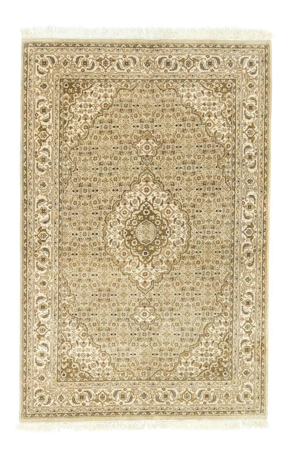 Alfombra persa - Bidjar - 205 x 140 cm - beige