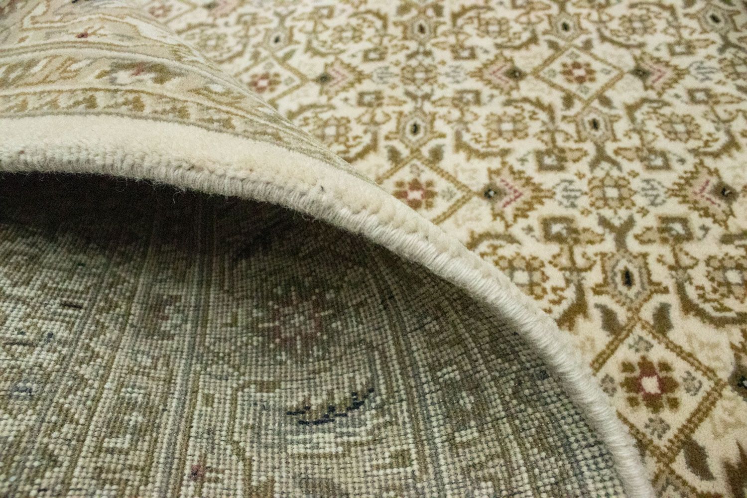 Alfombra persa - Bidjar - 205 x 142 cm - beige