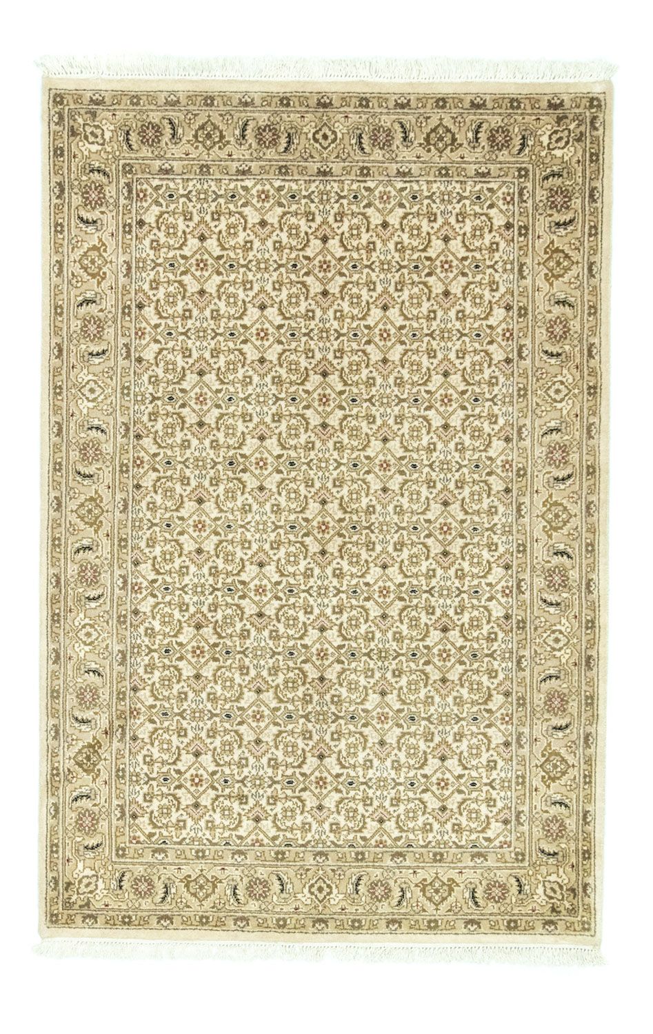 Alfombra persa - Bidjar - 183 x 121 cm - beige