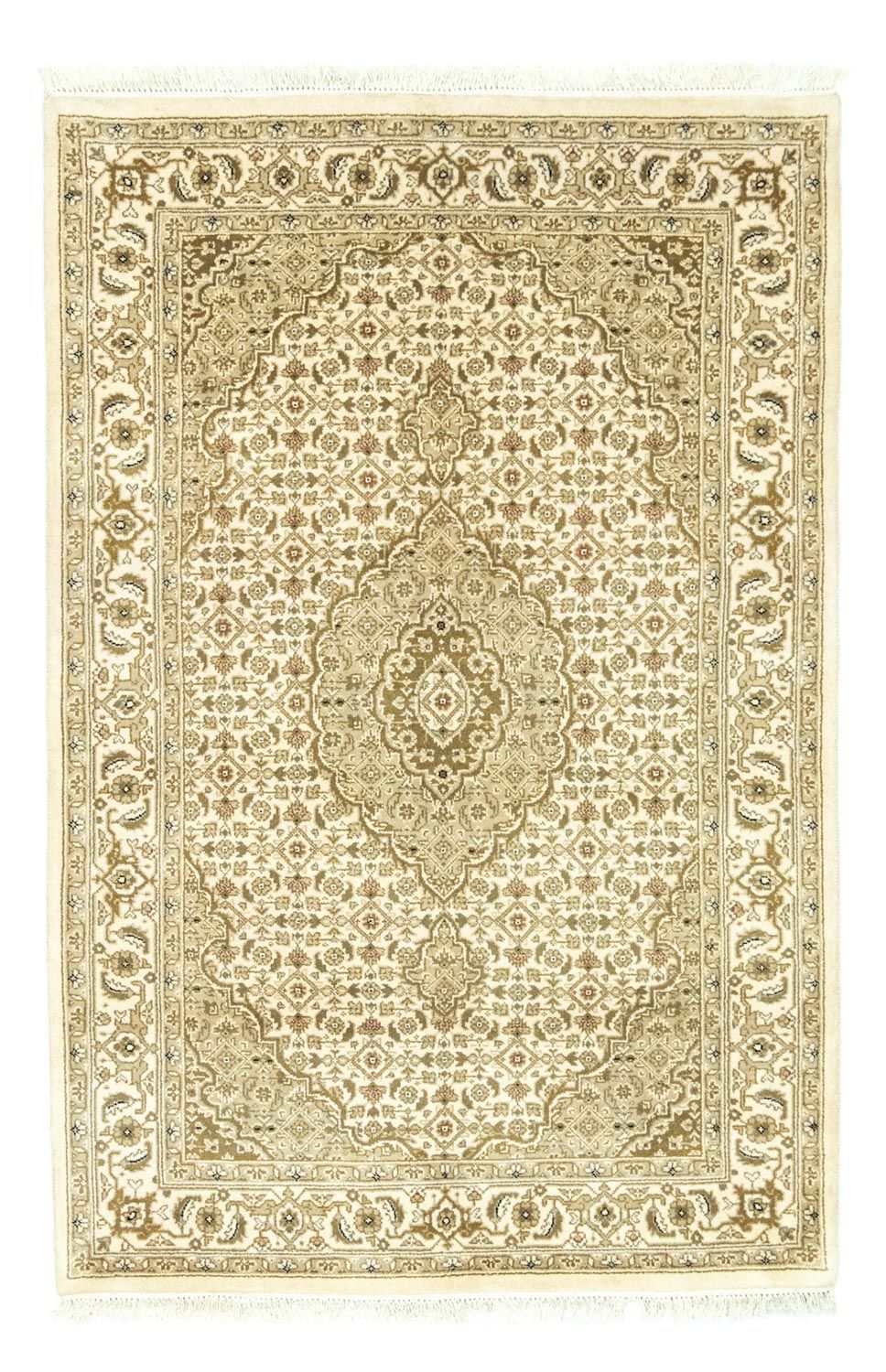 Alfombra persa - Bidjar - 182 x 121 cm - beige