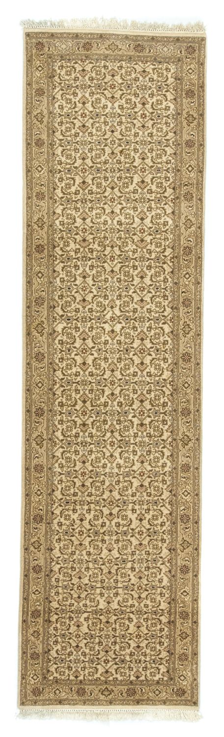 Alfombra de pasillo Alfombra persa - Bidjar - 302 x 81 cm - beige
