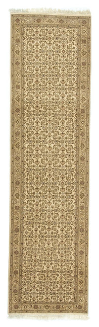 Alfombra de pasillo Alfombra persa - Bidjar - 302 x 81 cm - beige