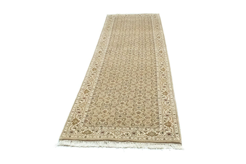 Alfombra de pasillo Alfombra persa - Bidjar - 306 x 82 cm - beige