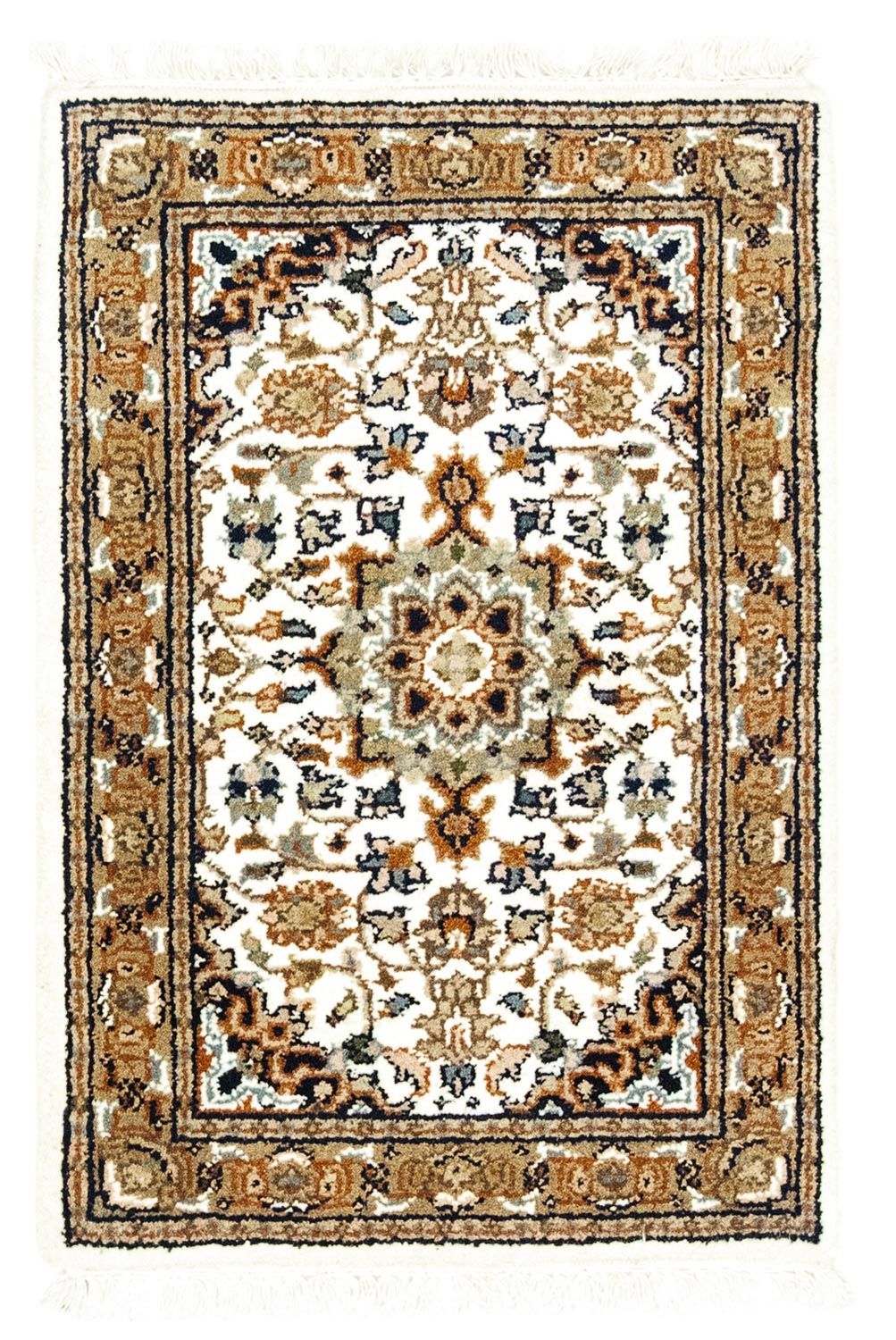 Alfombra persa - Bidjar - 90 x 60 cm - beige