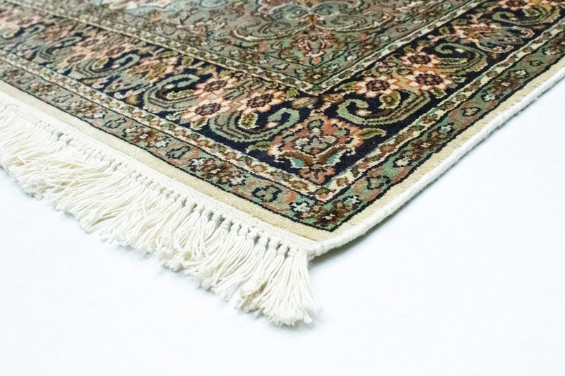 Alfombra de seda - Seda de Cachemira - 150 x 95 cm - beige
