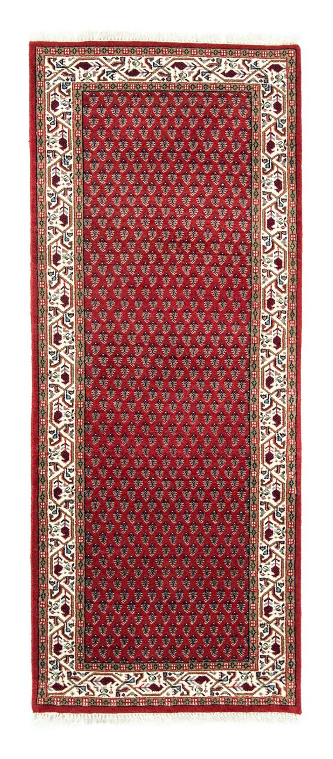 Alfombra de pasillo Alfombra persa - Mir - 203 x 82 cm - rojo