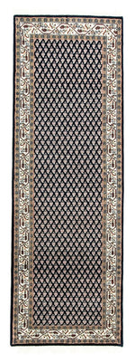 Alfombra de pasillo Alfombra persa - Mir - 244 x 83 cm - azul oscuro