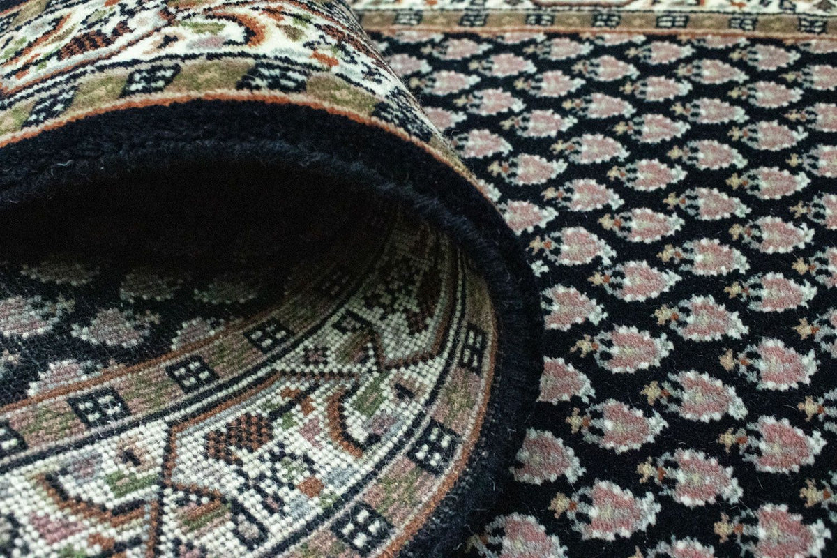 Alfombra de pasillo Alfombra persa - Mir - 244 x 83 cm - azul oscuro