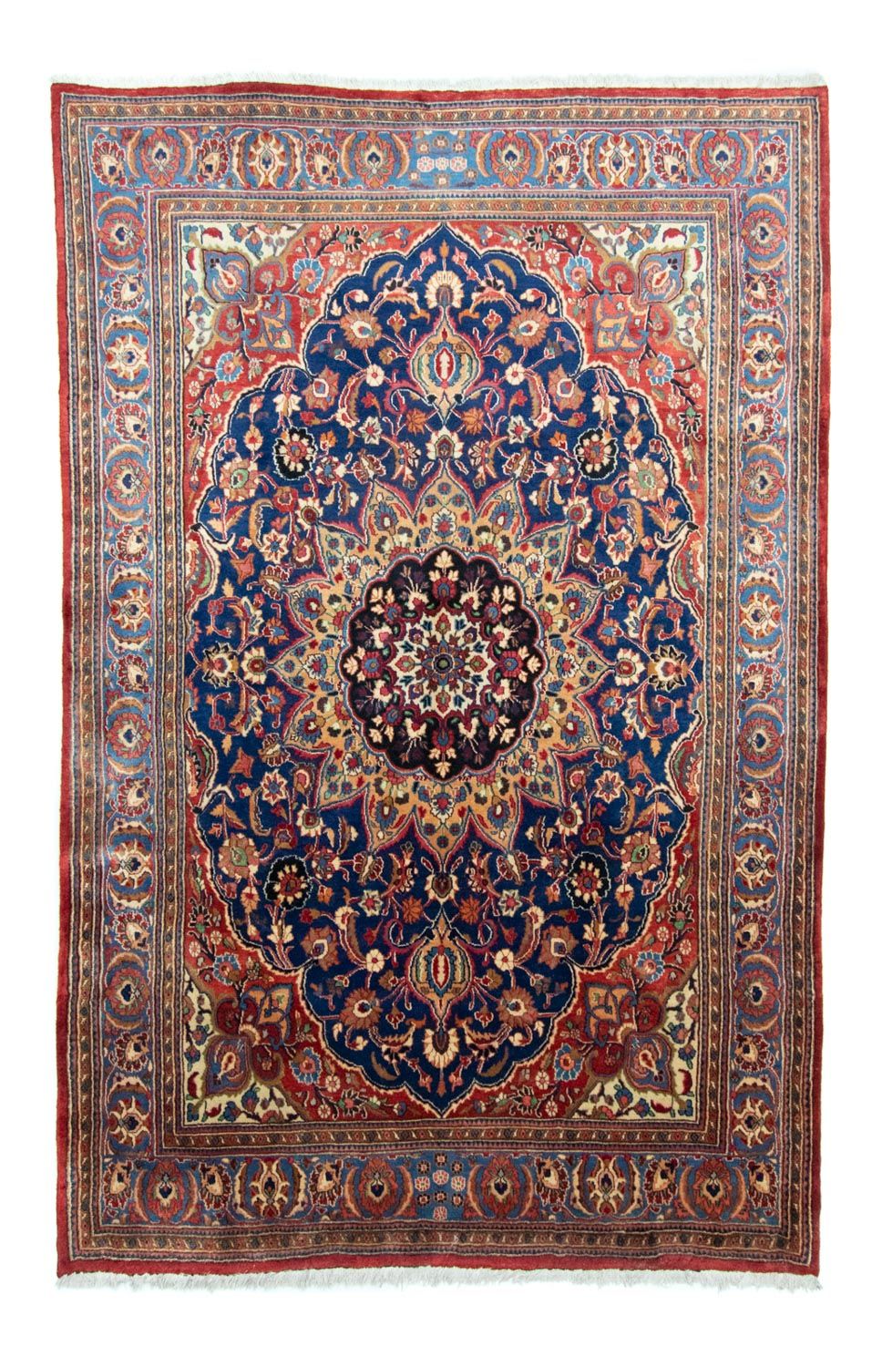 Alfombra persa - Clásica - 319 x 203 cm - azul