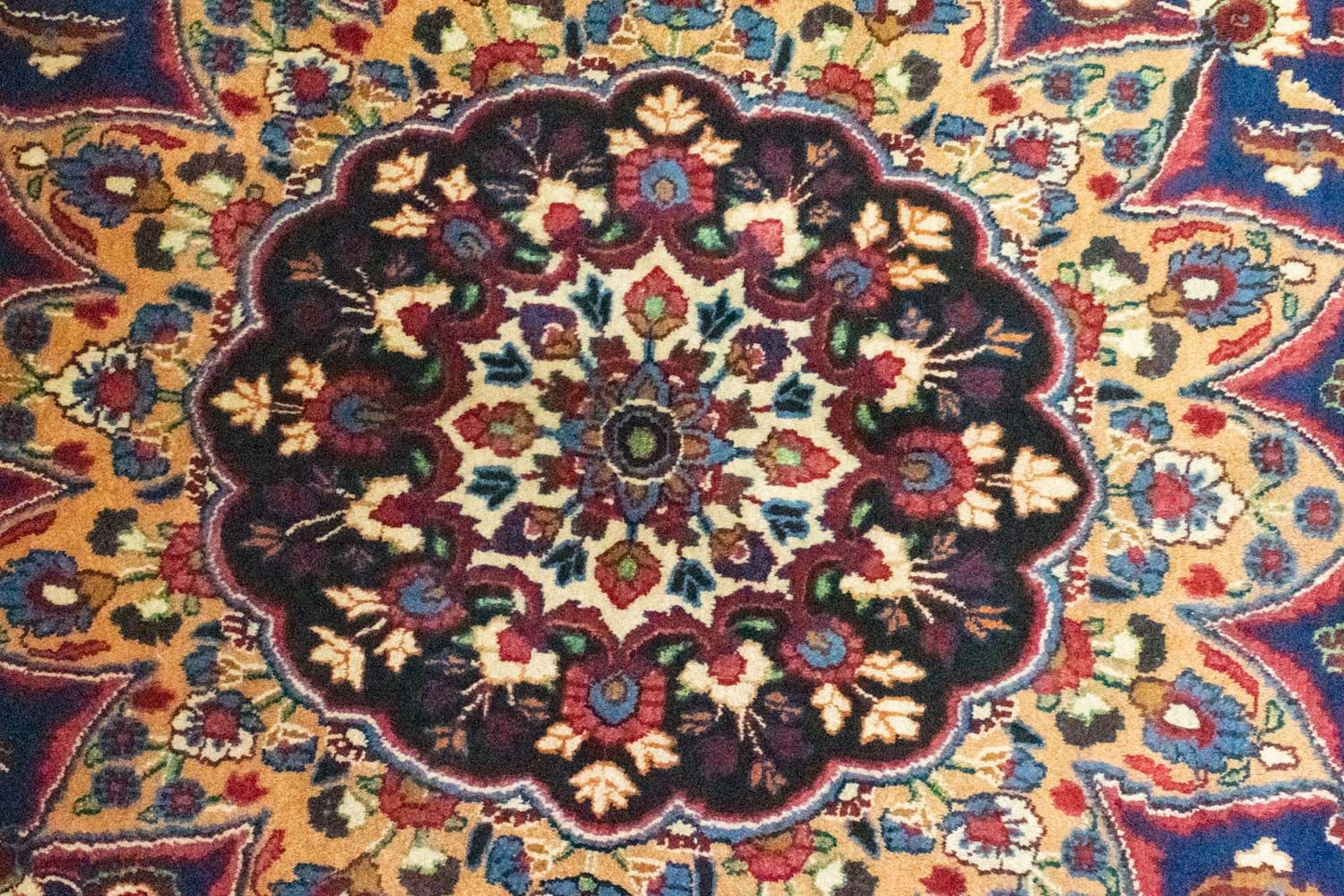 Alfombra persa - Clásica - 319 x 203 cm - azul