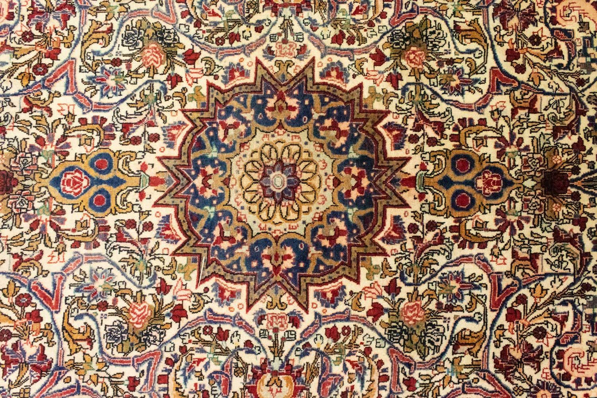 Alfombra persa - Bidjar - 217 x 140 cm - beige