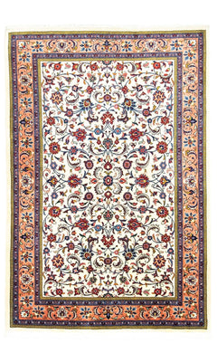 Alfombra persa - Clásica - 206 x 137 cm - beige