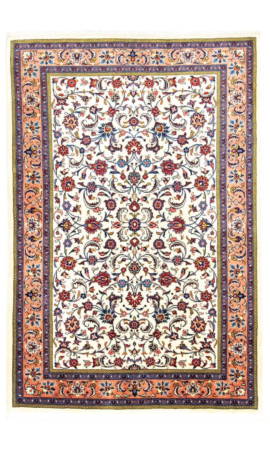 Alfombra persa - Clásica - 206 x 137 cm - beige
