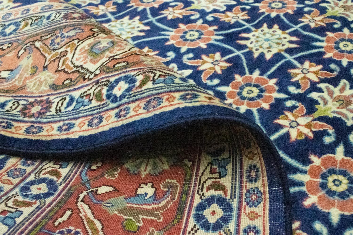 Alfombra persa - Nómada - 308 x 190 cm - azul
