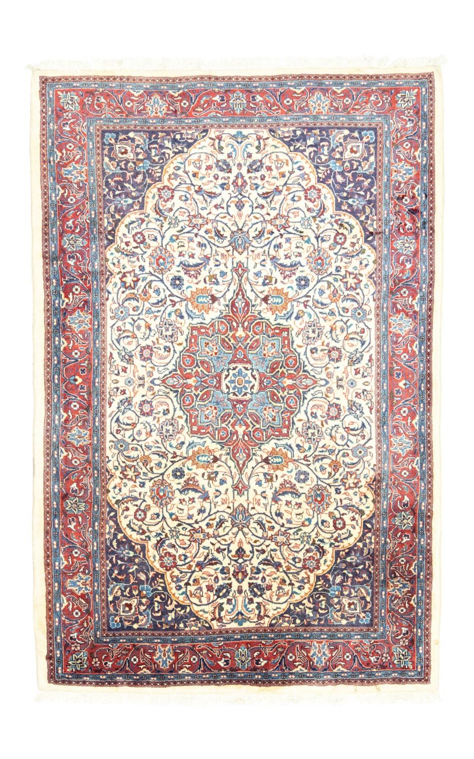 Alfombra persa - Clásica - 208 x 134 cm - beige
