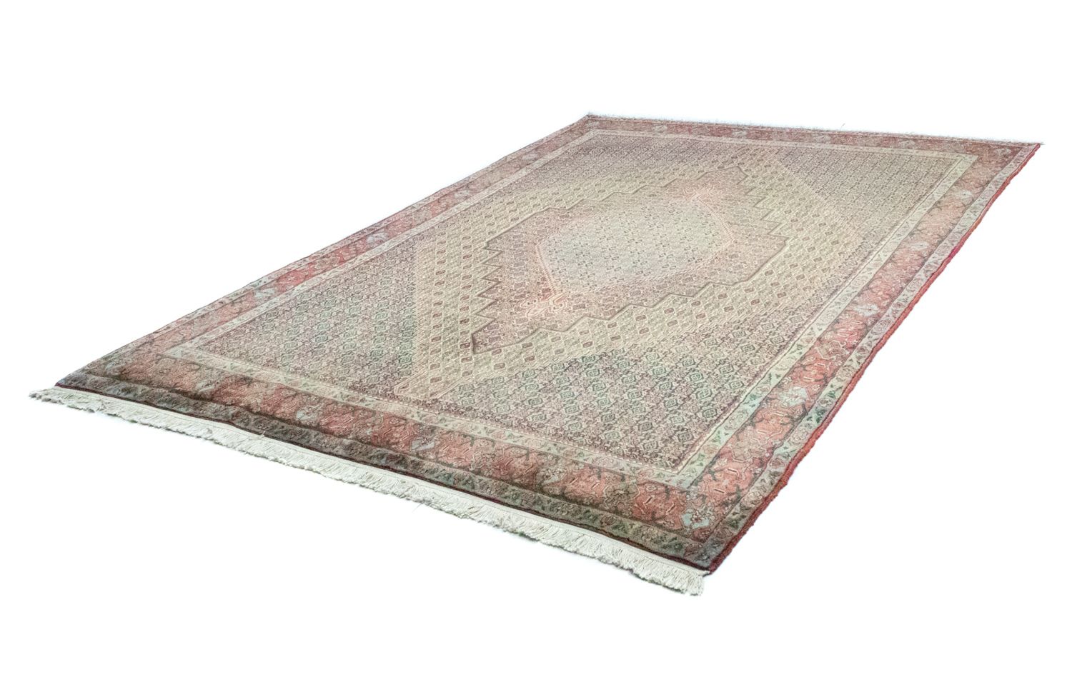 Alfombra persa - Clásica - 294 x 196 cm - azul