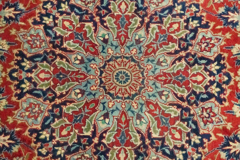 Alfombra persa - Clásica - 330 x 205 cm - rojo