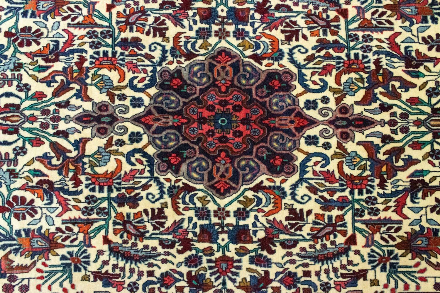 Alfombra persa - Bidjar - 230 x 140 cm - beige