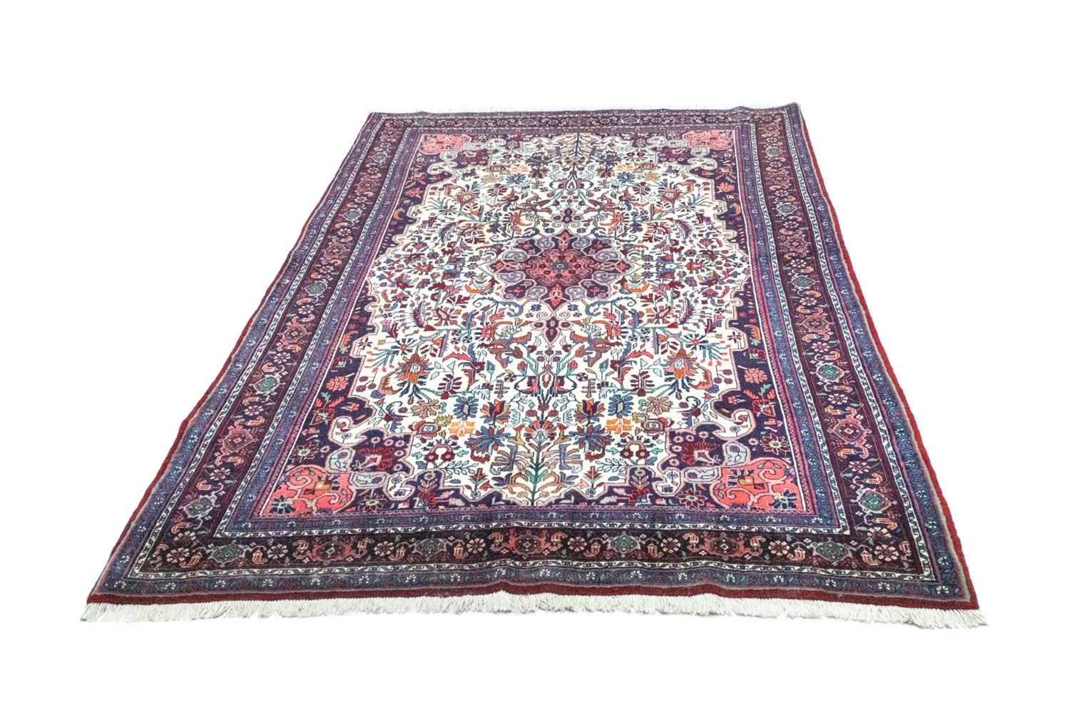 Alfombra persa - Bidjar - 230 x 140 cm - beige