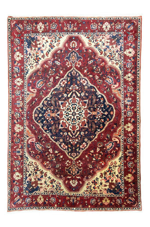 Alfombra persa - Nómada - 302 x 207 cm - rojo