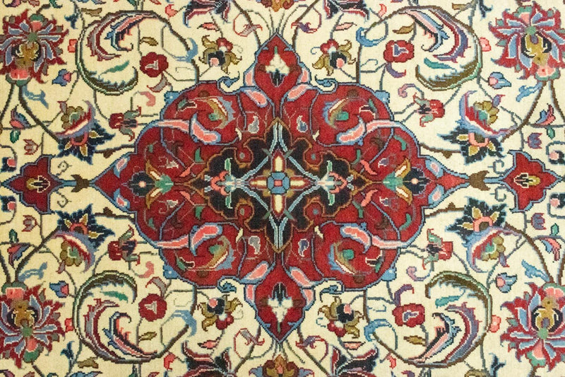 Alfombra persa - Clásica - 314 x 212 cm - beige